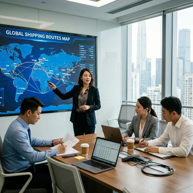 Captain International logistics operations center